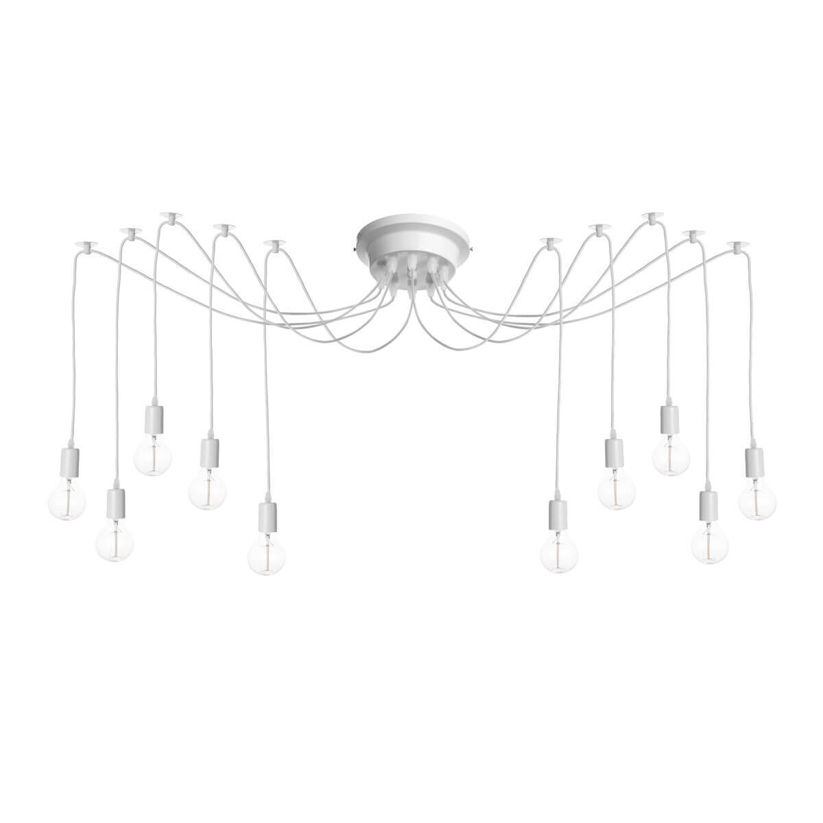 подвесная люстра loft it spider loft1162w/10