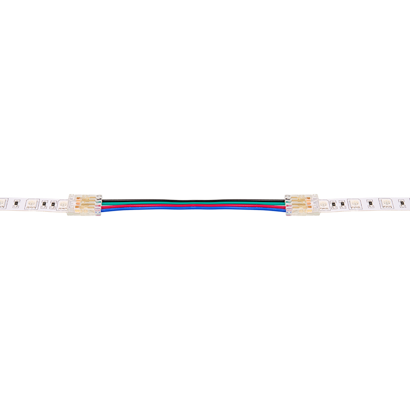 коннектор (3шт.) wolta wls-4pin-rgb-10mm-2