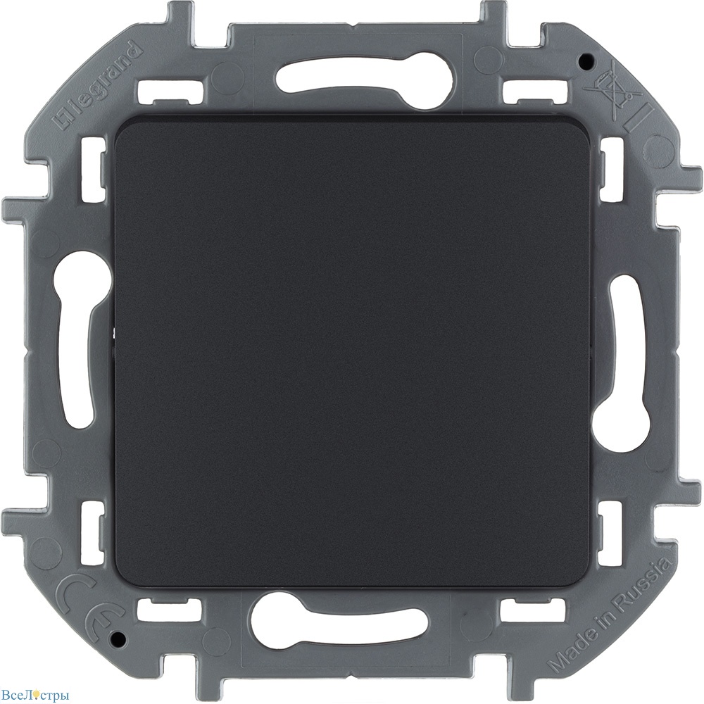 переключатель одноклавишный legrand inspiria 673653
