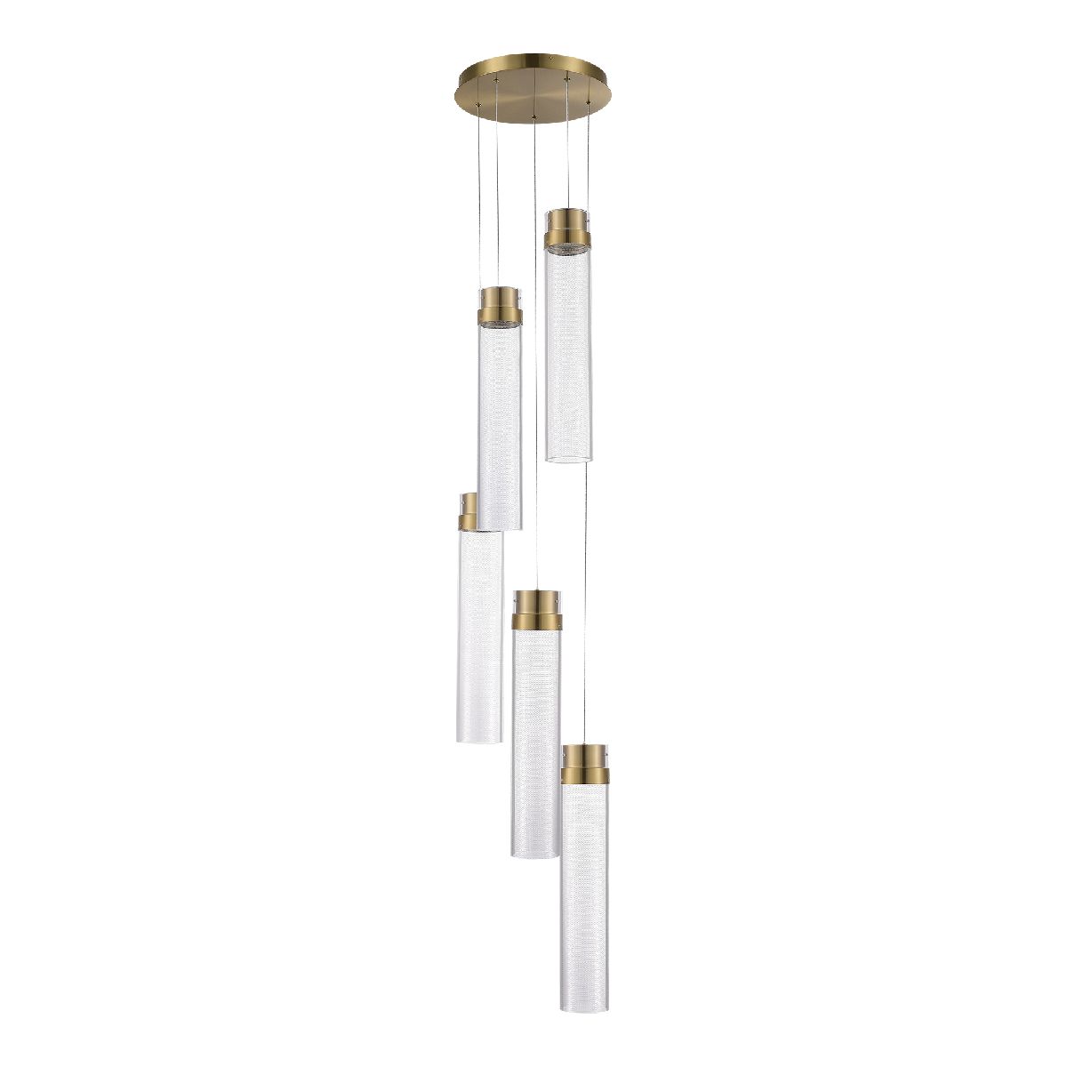 каскадная люстра st luce champagne sl6236.303.05