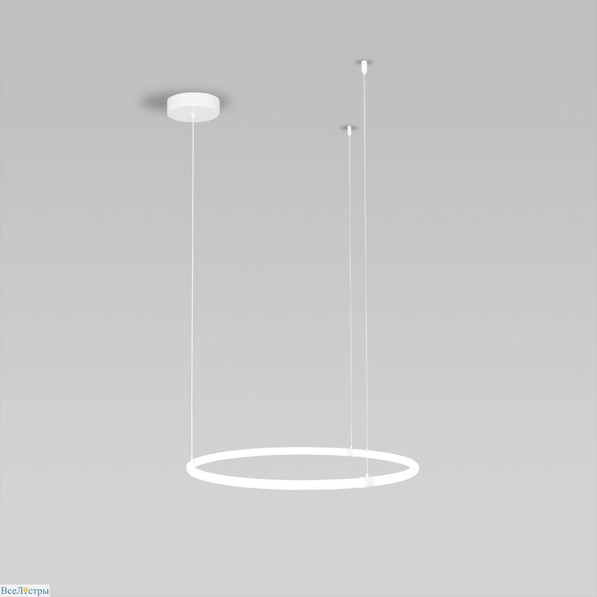 подвесной светодиодный светильник eurosvet float 90284/1 белый