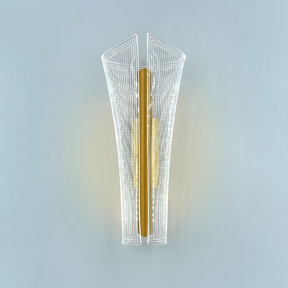 настенный светильник led4u l6330-01 gd