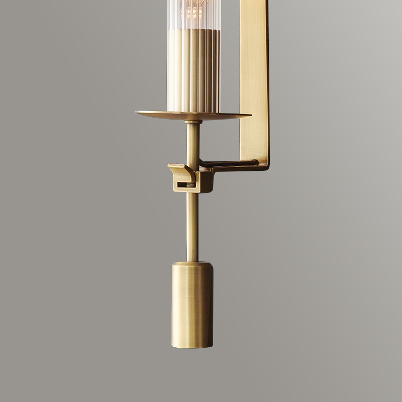 бра delight collection mt8615-1w antique brass
