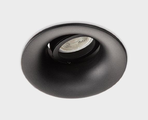 встраиваемый светильник italline it07-7012 black