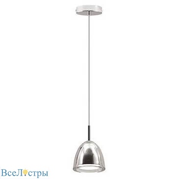 подвесной светильник italline sg 623p clear/chrome