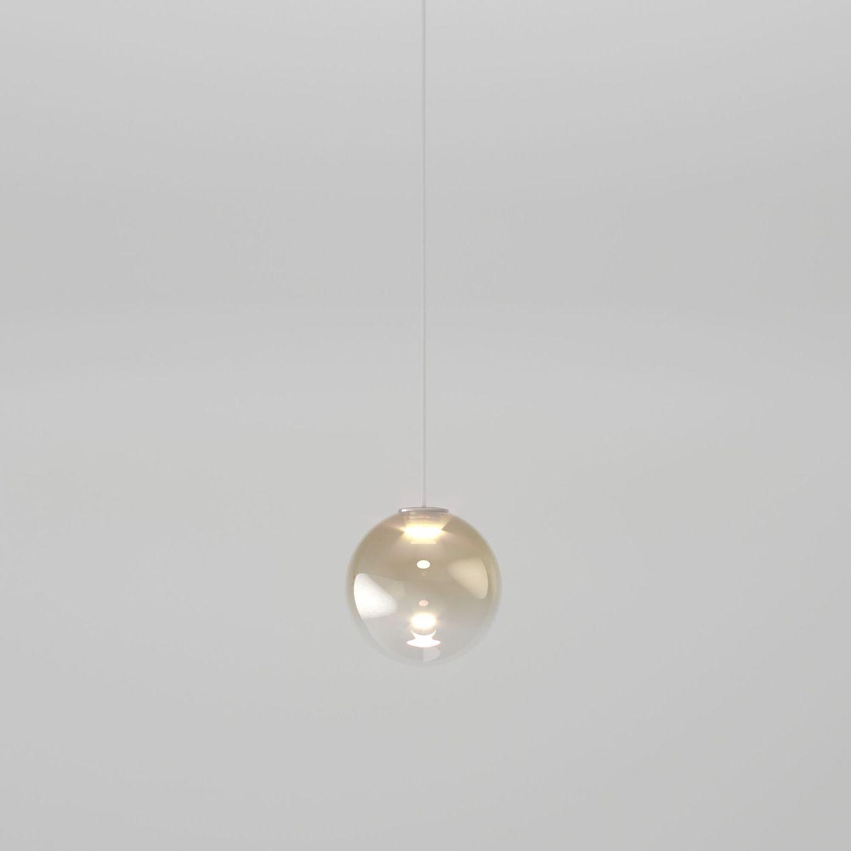 подвесной светодиодный светильник eurosvet wonder 50234/1 led янтарный