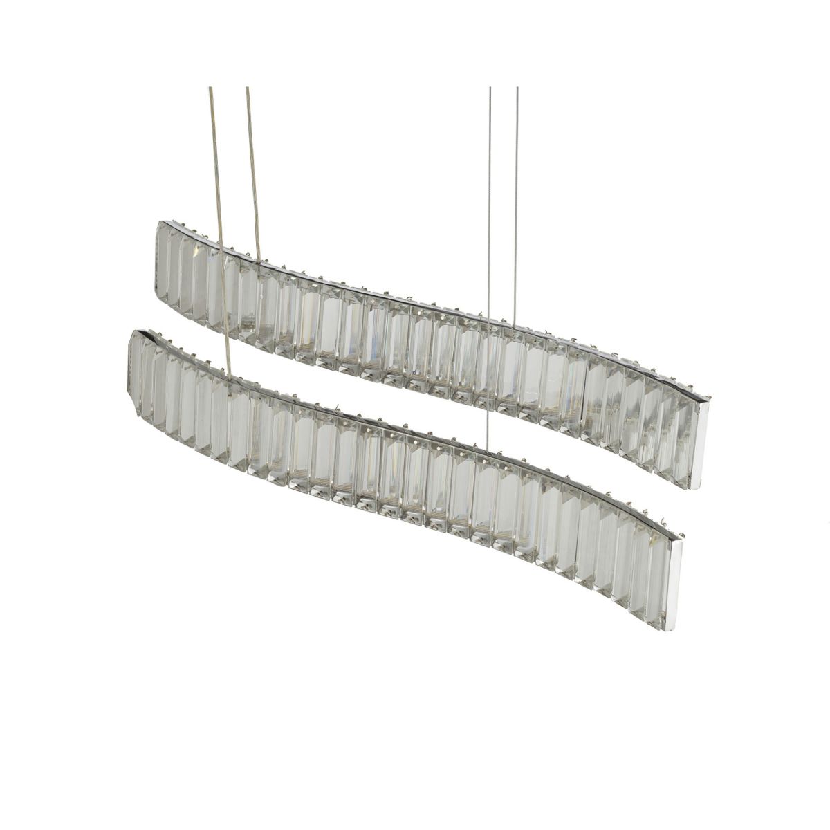 подвесной светильник lumina deco ldp 6039-2-pr chr