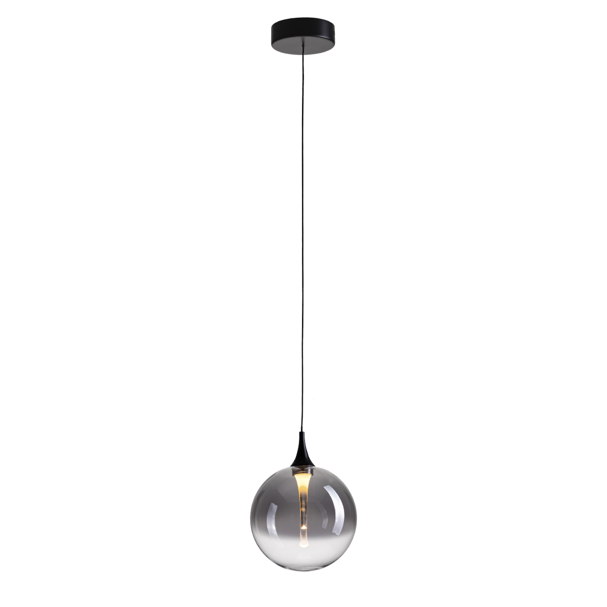 подвесной светильник delight collection md23001045h-1a black/smoky
