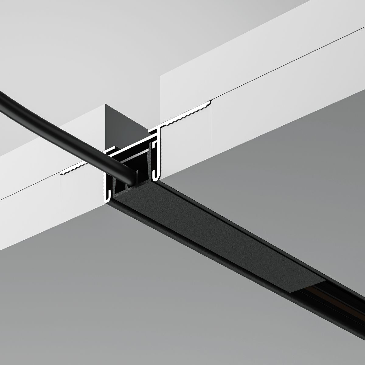 шинопровод встраиваемый maytoni busbar trunkings basity trx172-122b