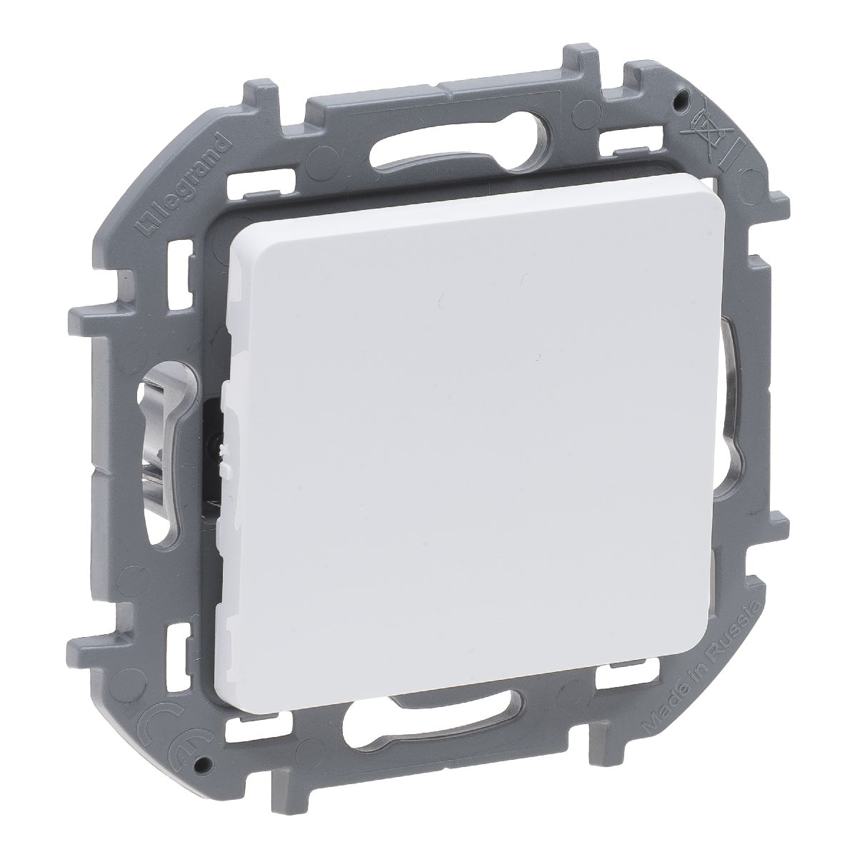 выключатель кнопочный одноклавишный legrand inspiria 673690