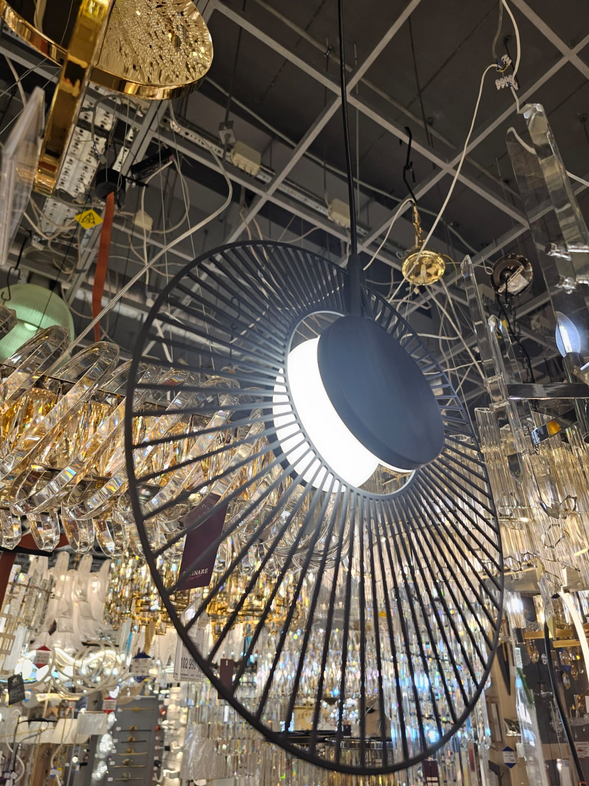 подвесной светодиодный светильник arte lamp layla a2808sp-1bk
