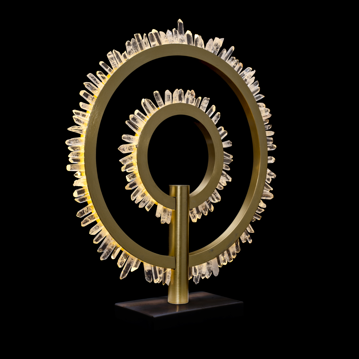 настольная лампа delight collection quartz halo mt20020154-2a satin gold