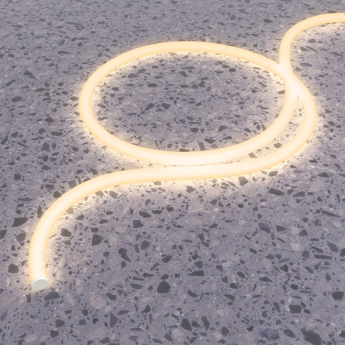 гибкий неон maytoni led strip nemo d25 48в 12,5вт/м 3000к ip65 20м