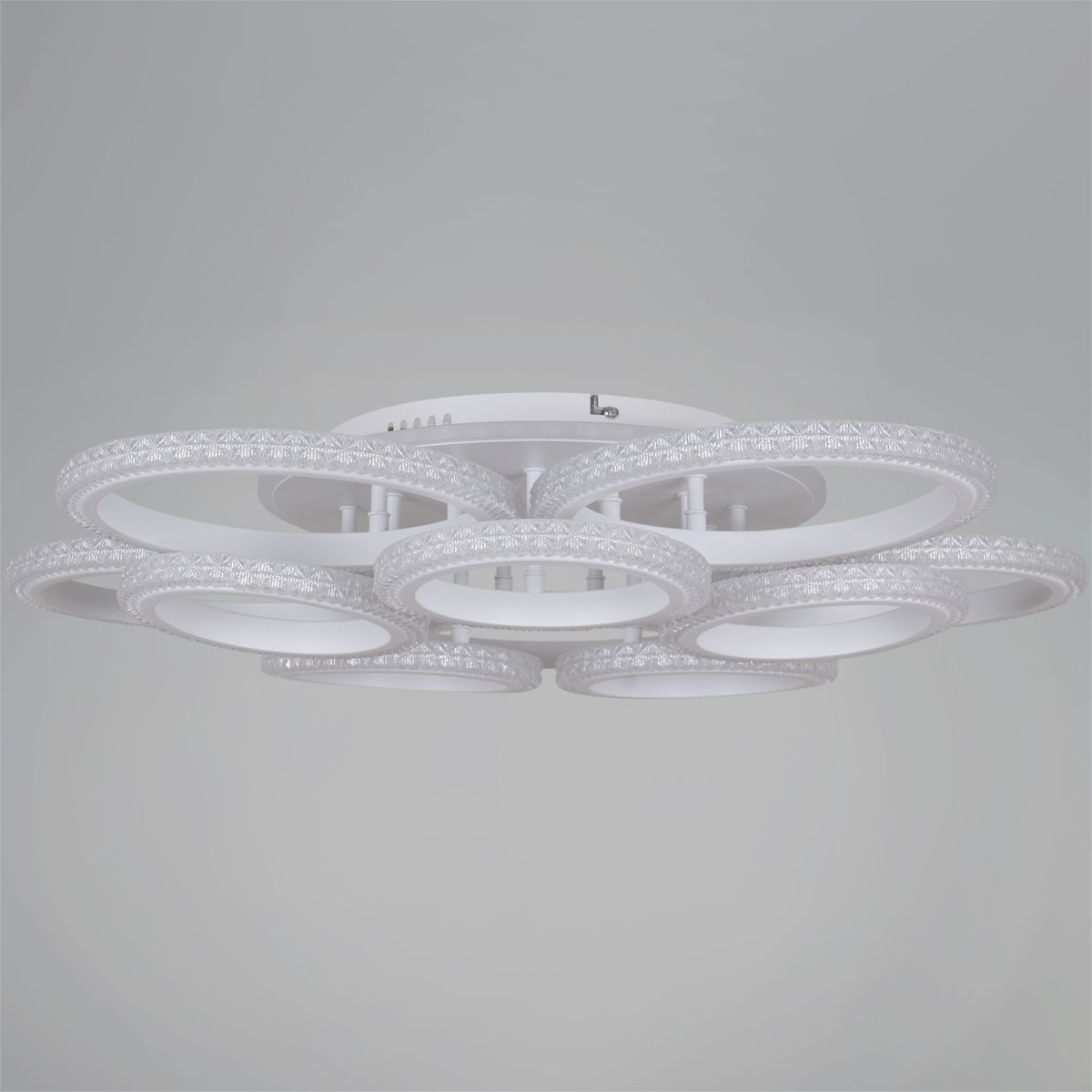 потолочная люстра reluce 06333-0.3-5+5a wh (rgb)
