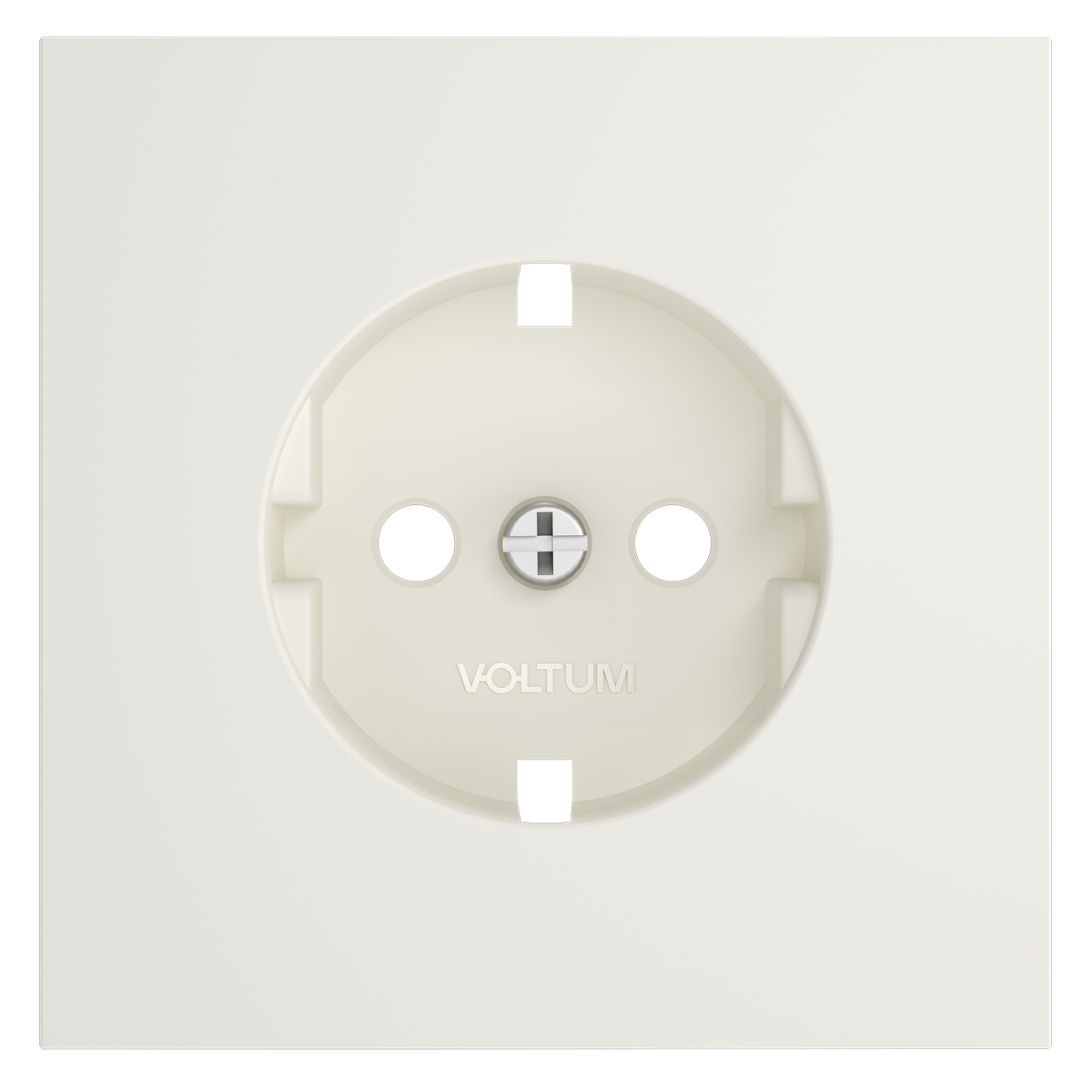накладка для розетки с заземлением voltum s70 (хлопок) vls000613
