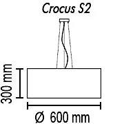 подвесной светильник topdecor crocus glade s2 01 04sat