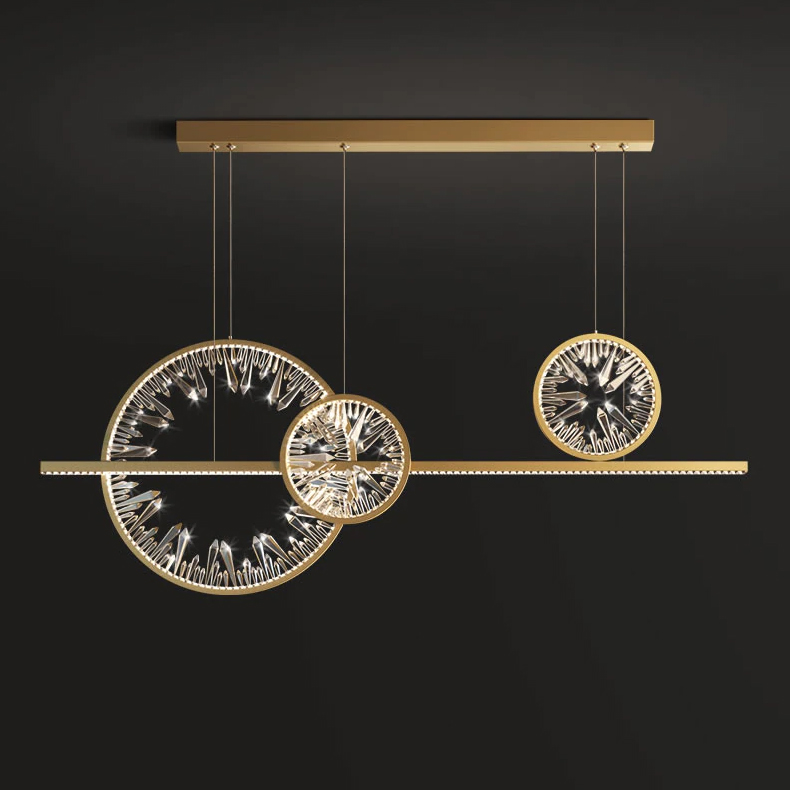 подвесная люстра delight collection xd-120b gold