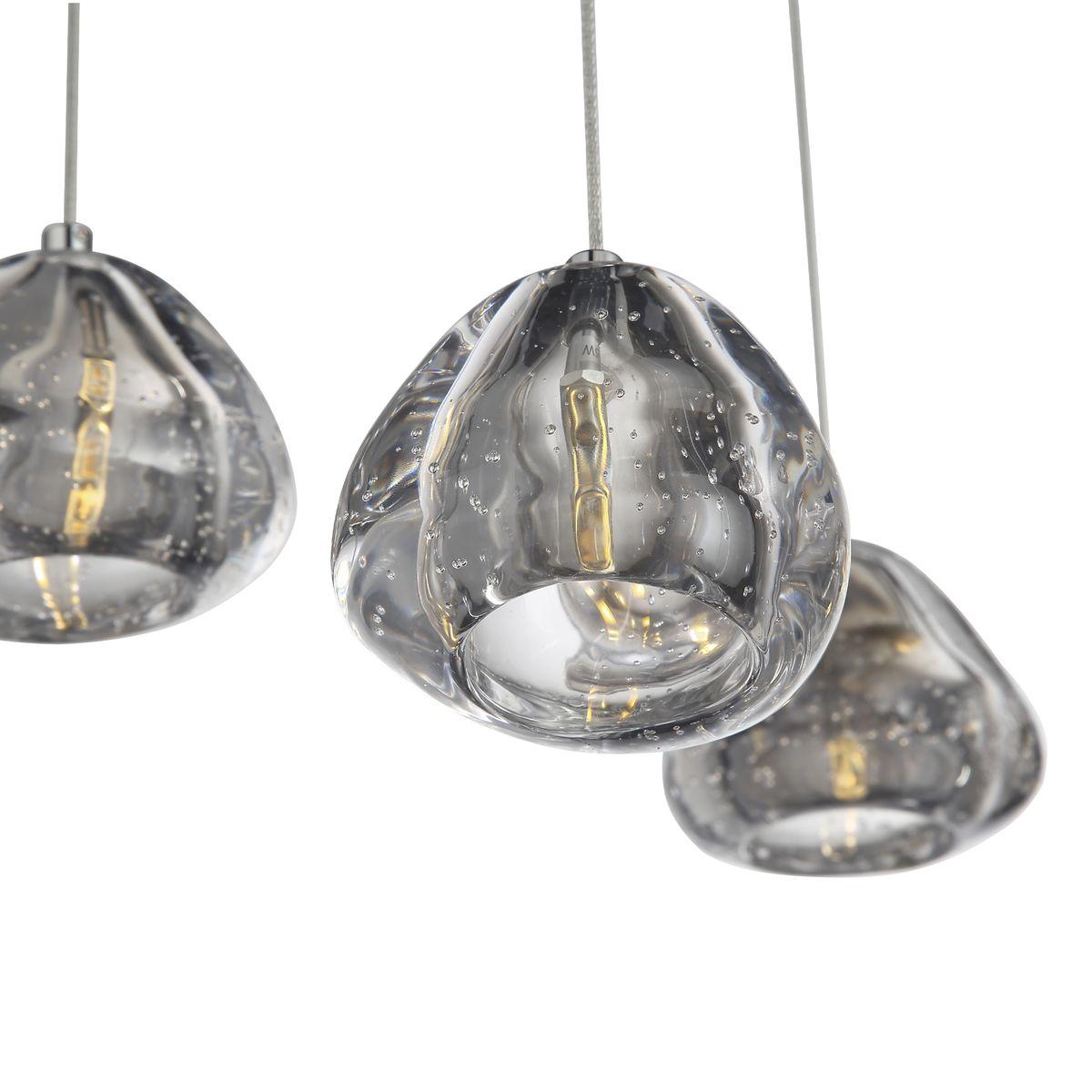 подвесная светодиодная люстра st luce waterfall sl6017.101.13
