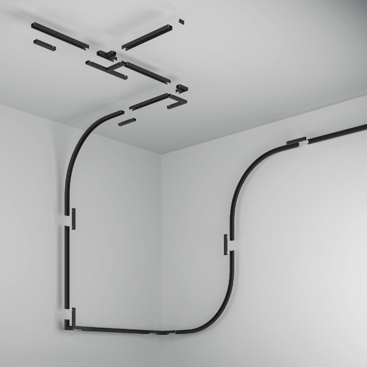 шинопровод накладной maytoni busbar trunkings basity trx172-112b