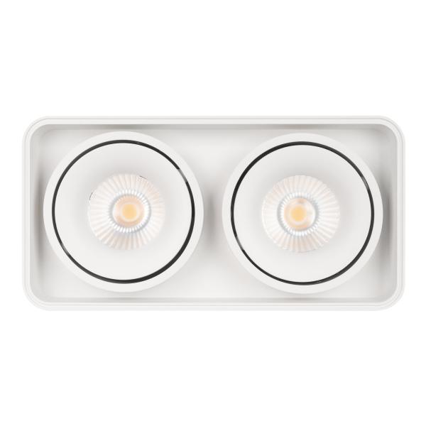 потолочный светодиодный светильник arlight sp-cubus-s195x100-2x8w day4000 036059
