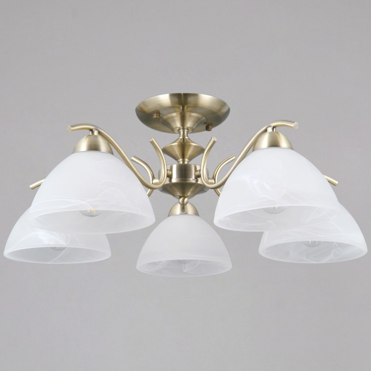 потолочная люстра illumico il0905-5csq-26 ab elite