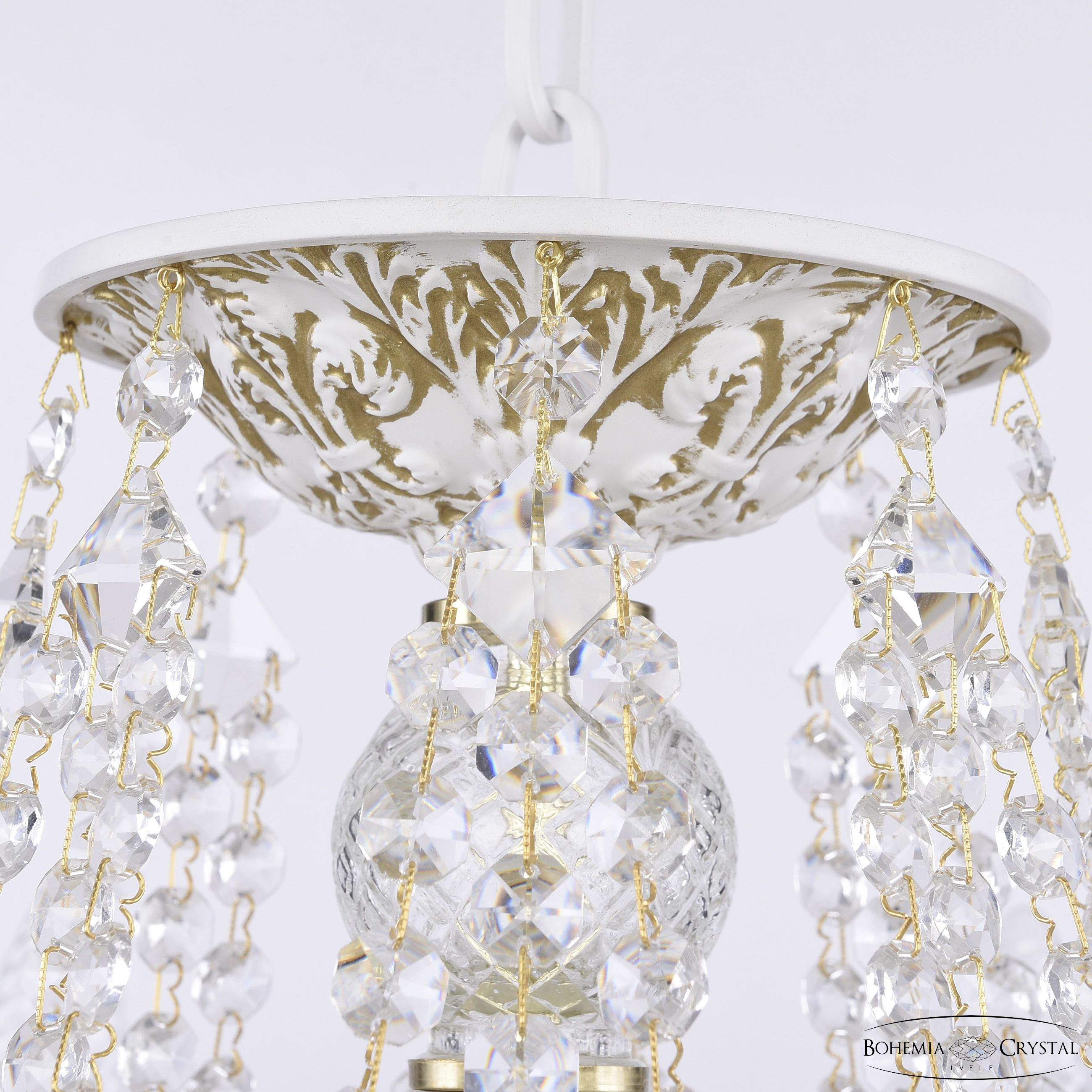 подвесная люстра bohemia ivele crystal al16313/8/240 wmg