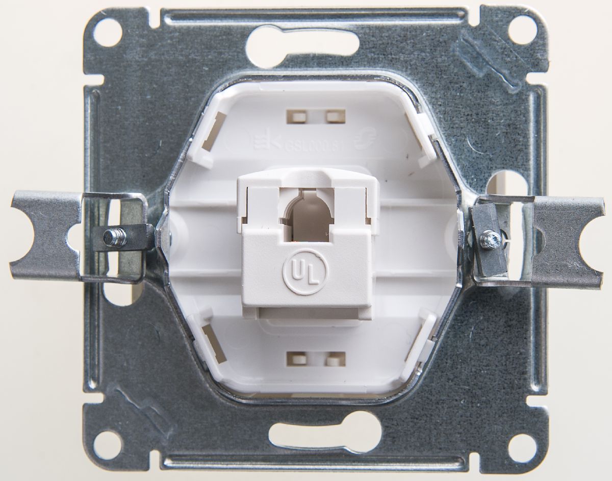 розетка компьютерная rj45 кат.5e systeme electric glossa перламутр gsl000681k