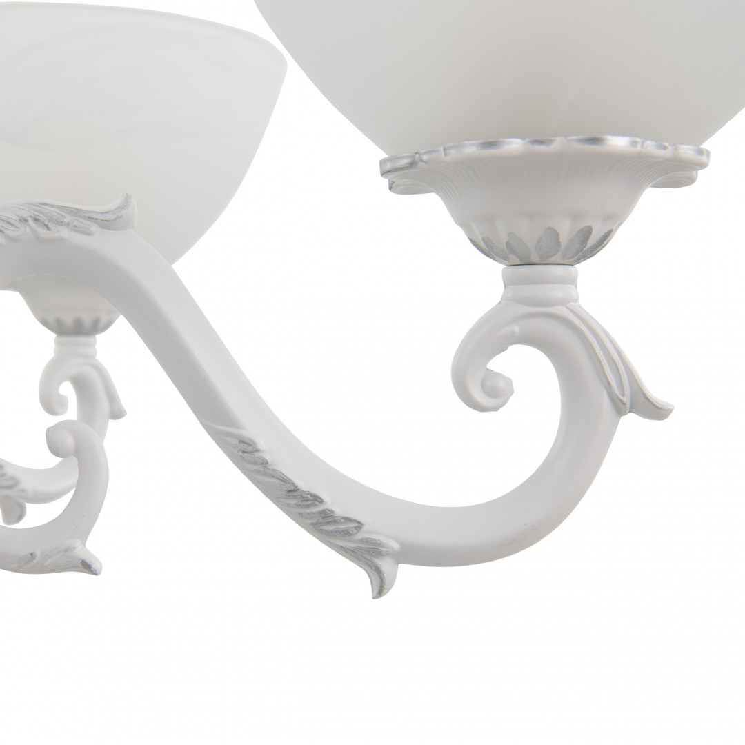 подвесная люстра arte milano 340518/6-3 wt+sl