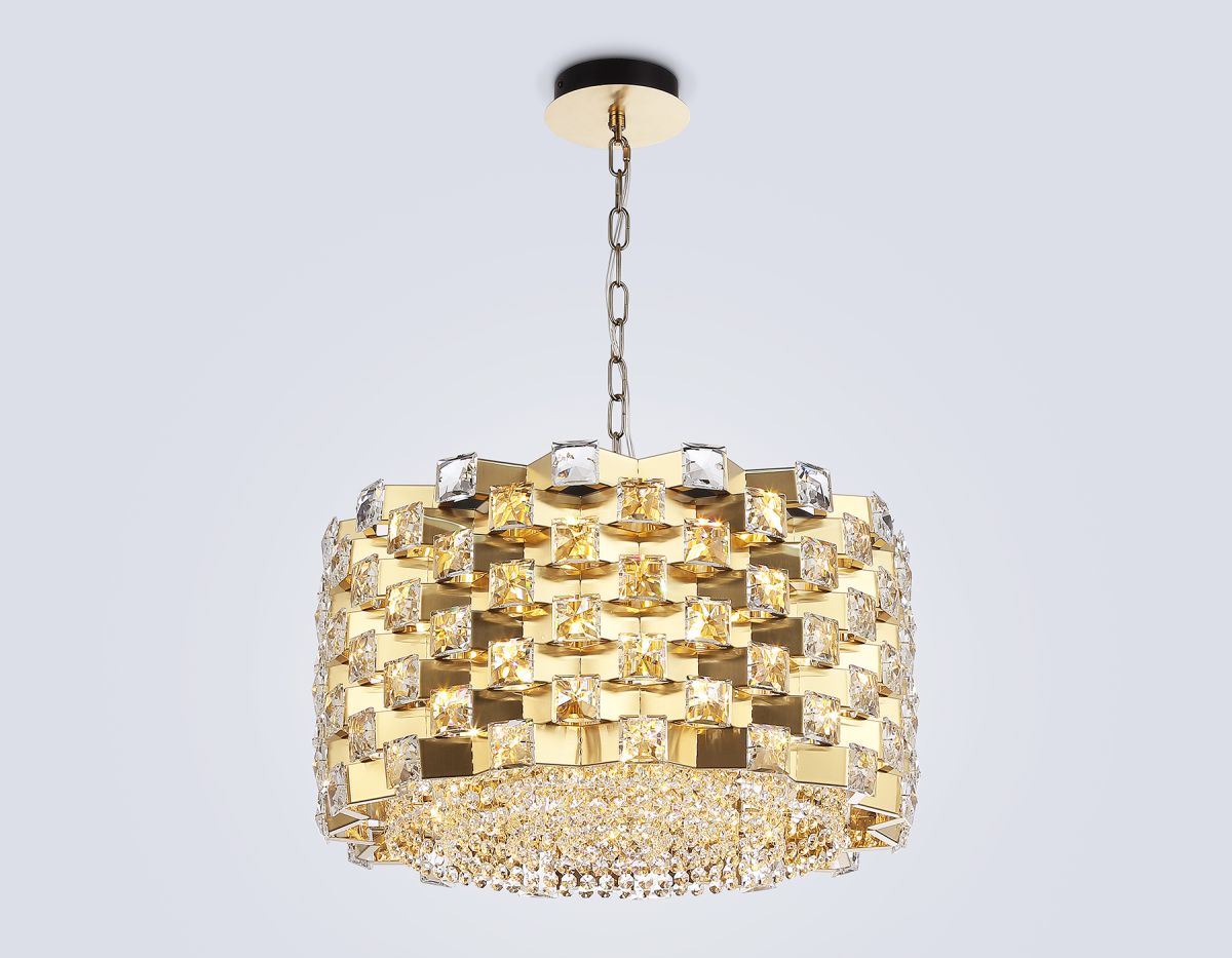 подвесная люстра ambrella light high light crystal lh41003