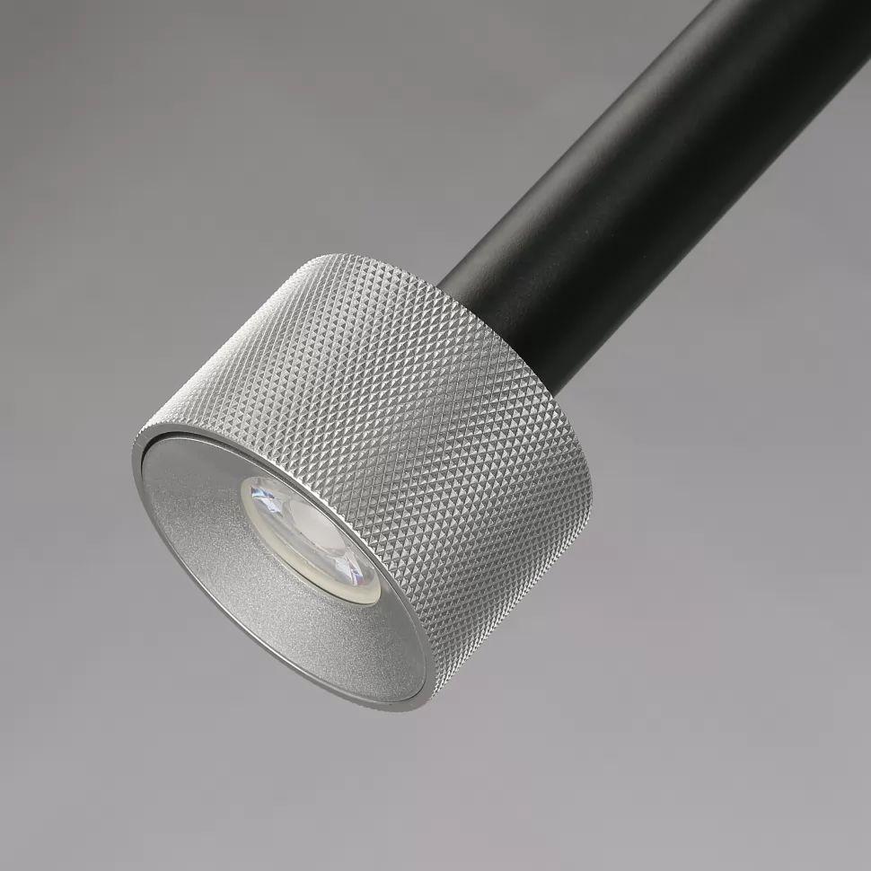 подвесной светильник iledex delta 2362-1 bk+sl
