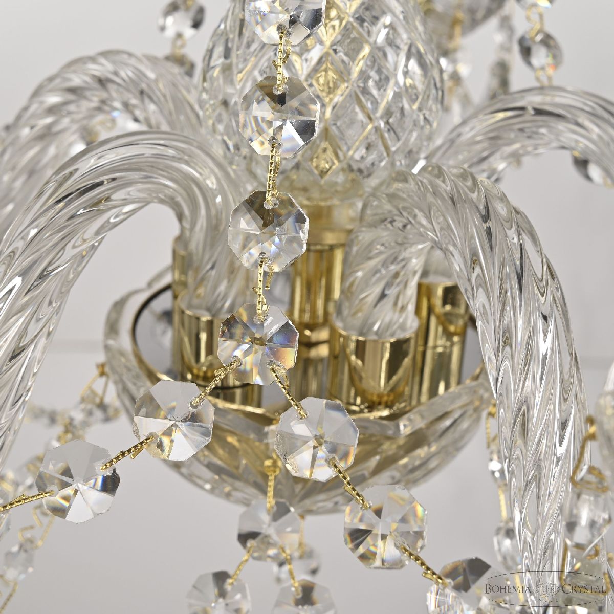 подвесная люстра bohemia ivele crystal 101/5/141 g