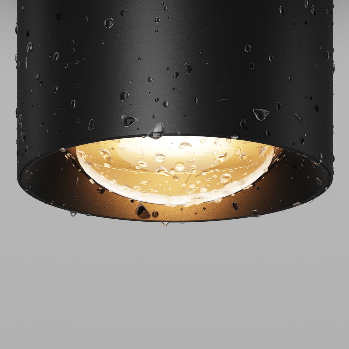 уличный потолочный светильник maytoni lumina o498cl-l7b3k