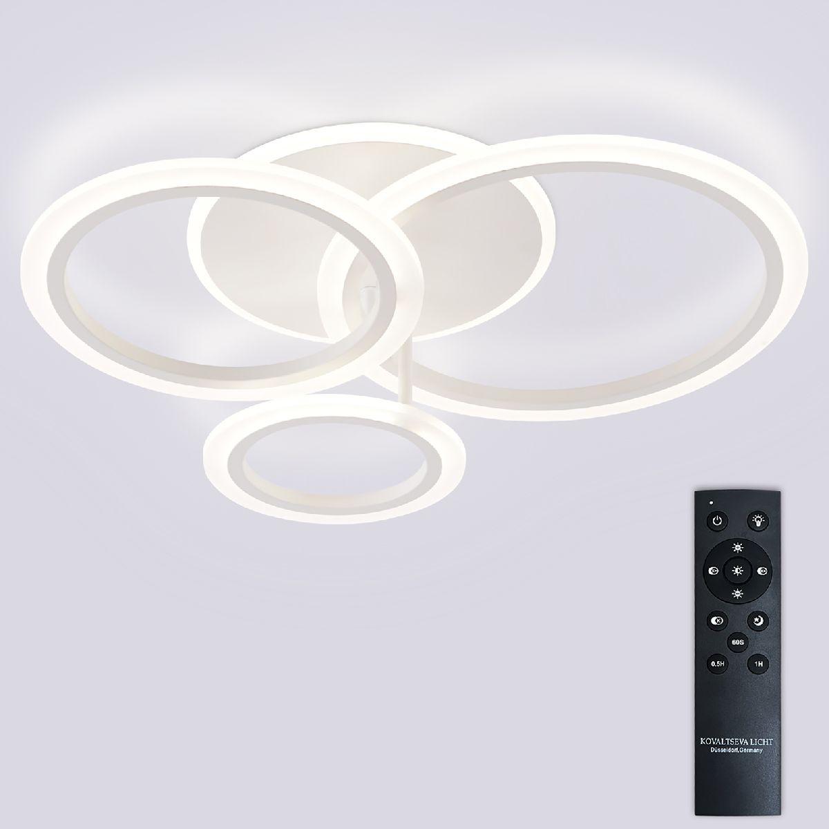 потолочная люстра natali kovaltseva pure led lamps 81457