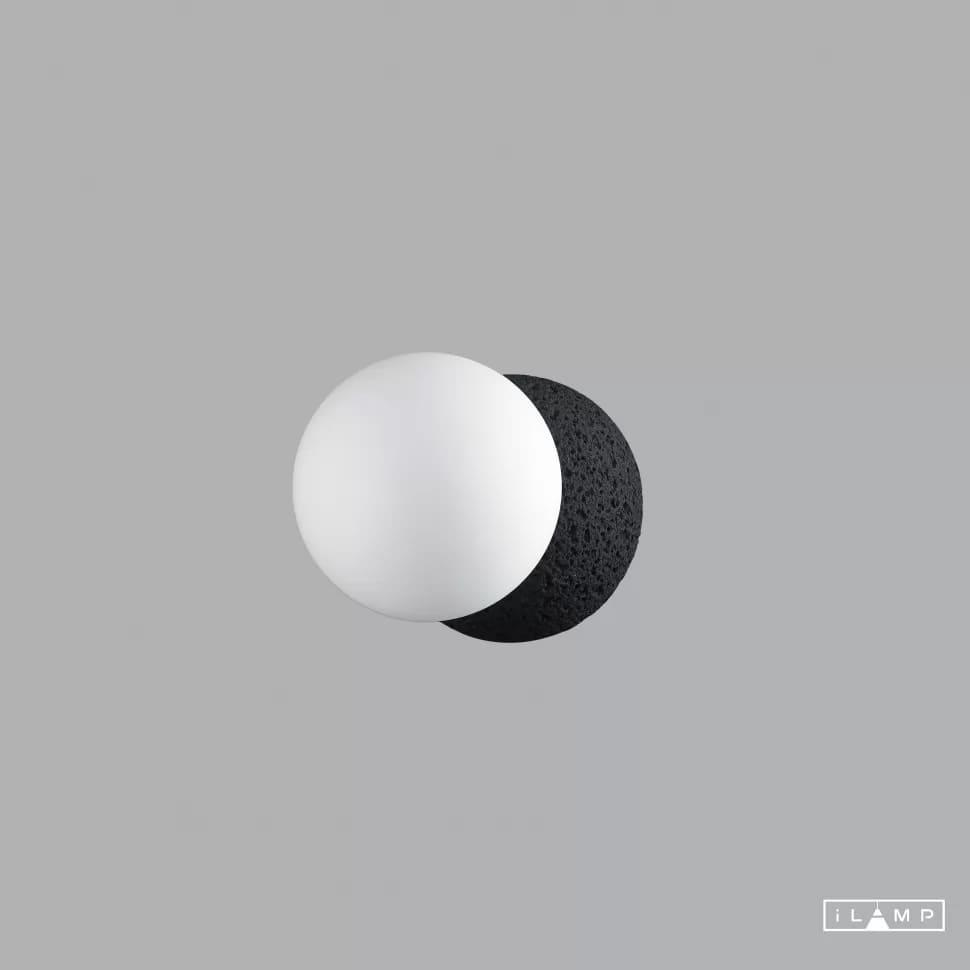 бра ilamp foxtrot 10695w/1-d100 bk-wh