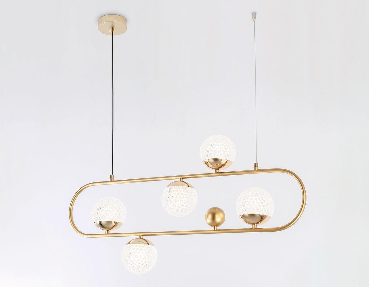 подвесная люстра ambrella light traditional crystal tr5433