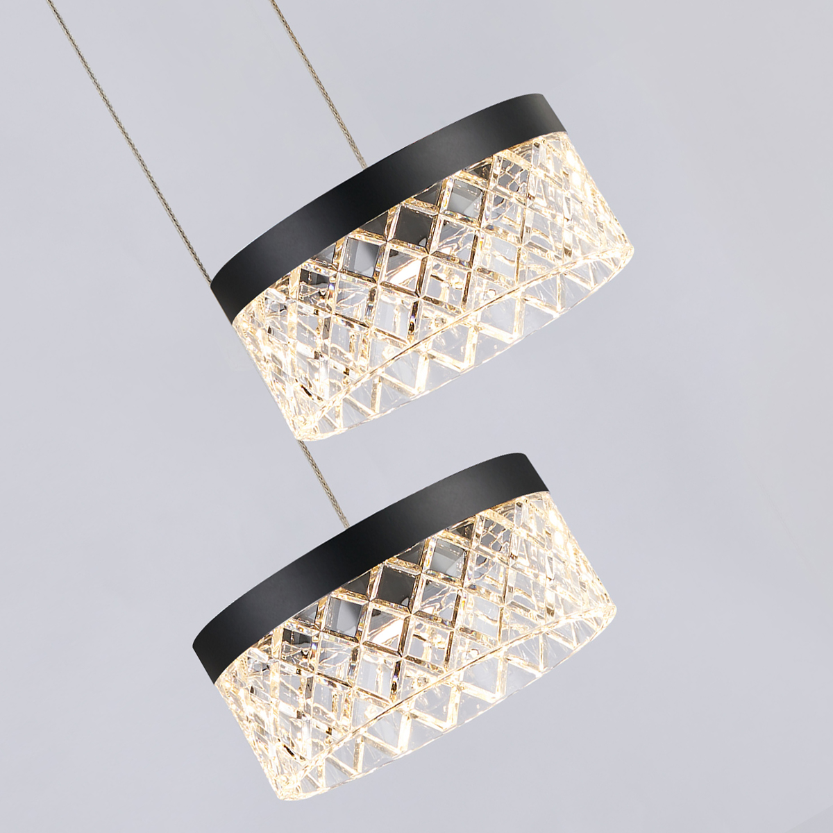 подвесной светильник diamond cut md21020075-5a matt black delight collection