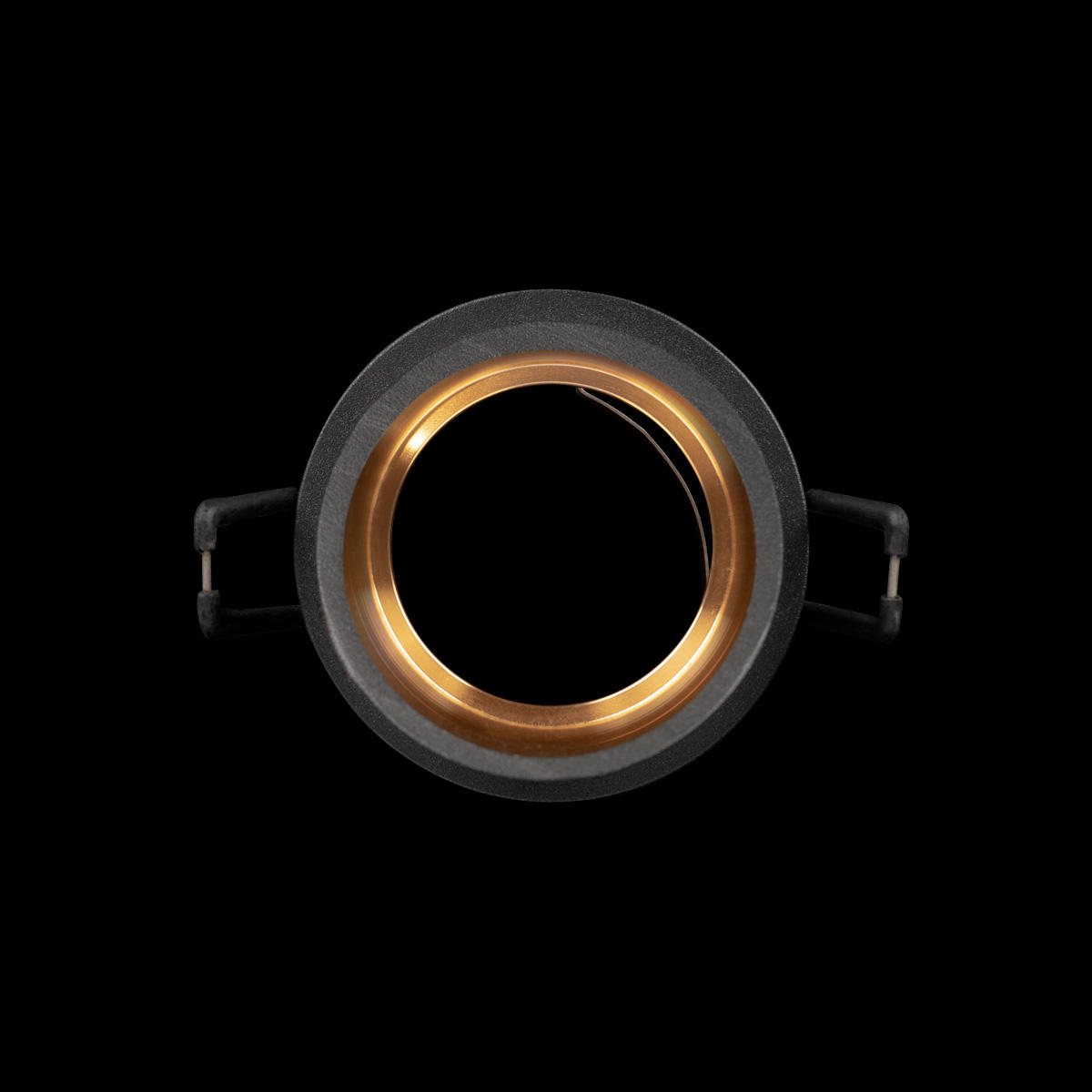 встраиваемый светильник loft it limit 10343/a black gold