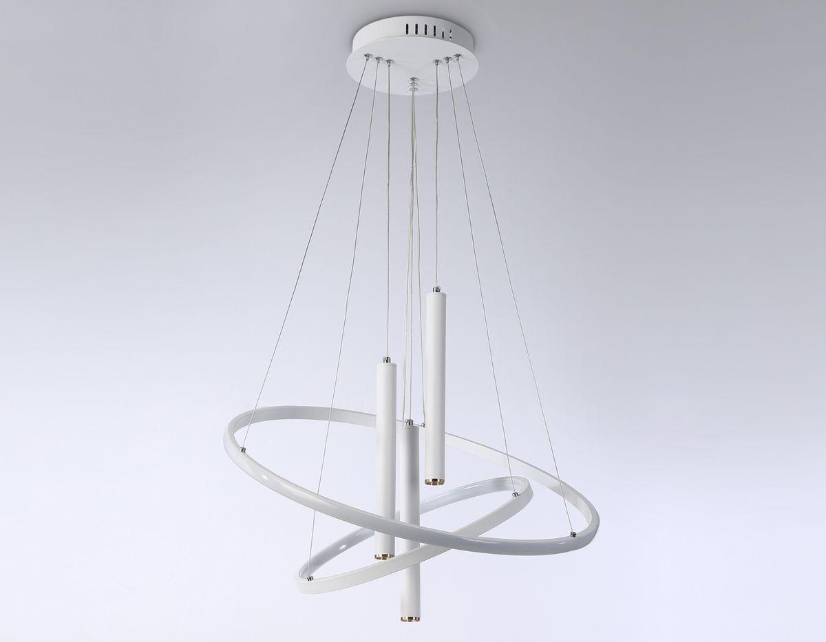 подвесная светодиодная люстра ambrella light comfort line fl5371