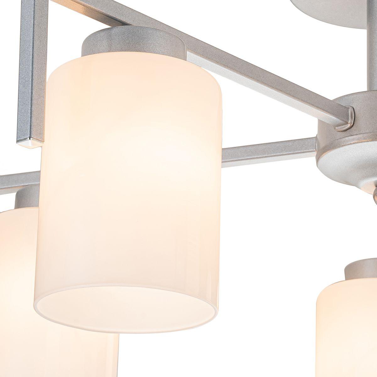 потолочная люстра escada style 1142/5p silver