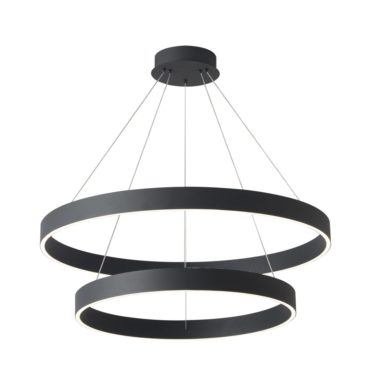 подвесная люстра crystal lux tron sp123w led black