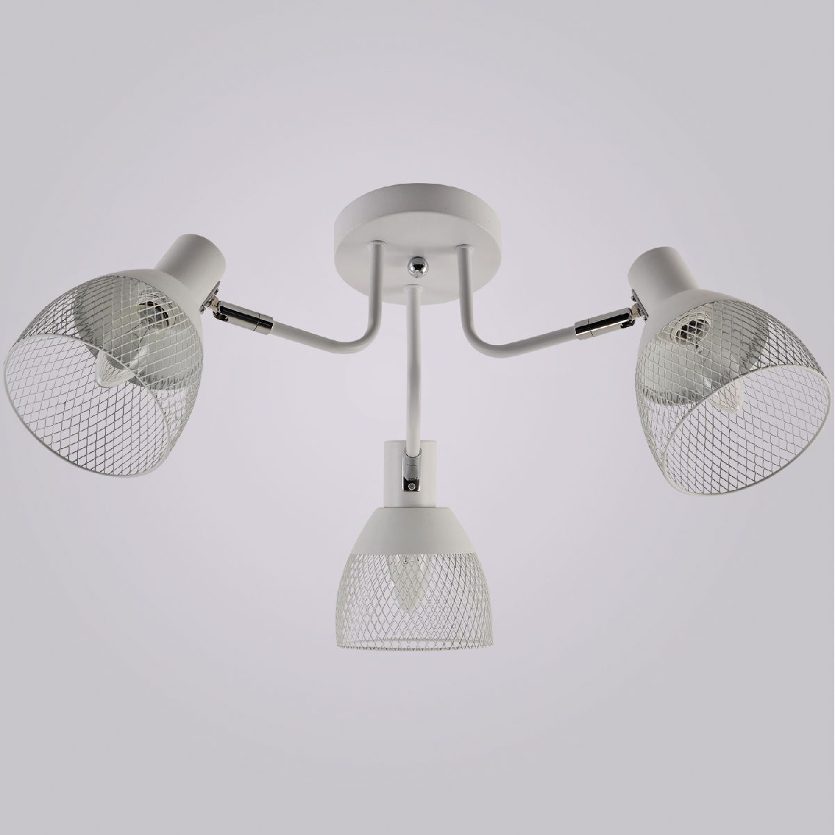 потолочная люстра reluce 01581-0.3-03 wh+cr