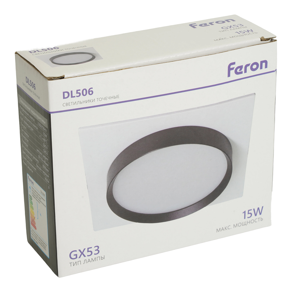 встраиваемый светильник feron dl506 51359
