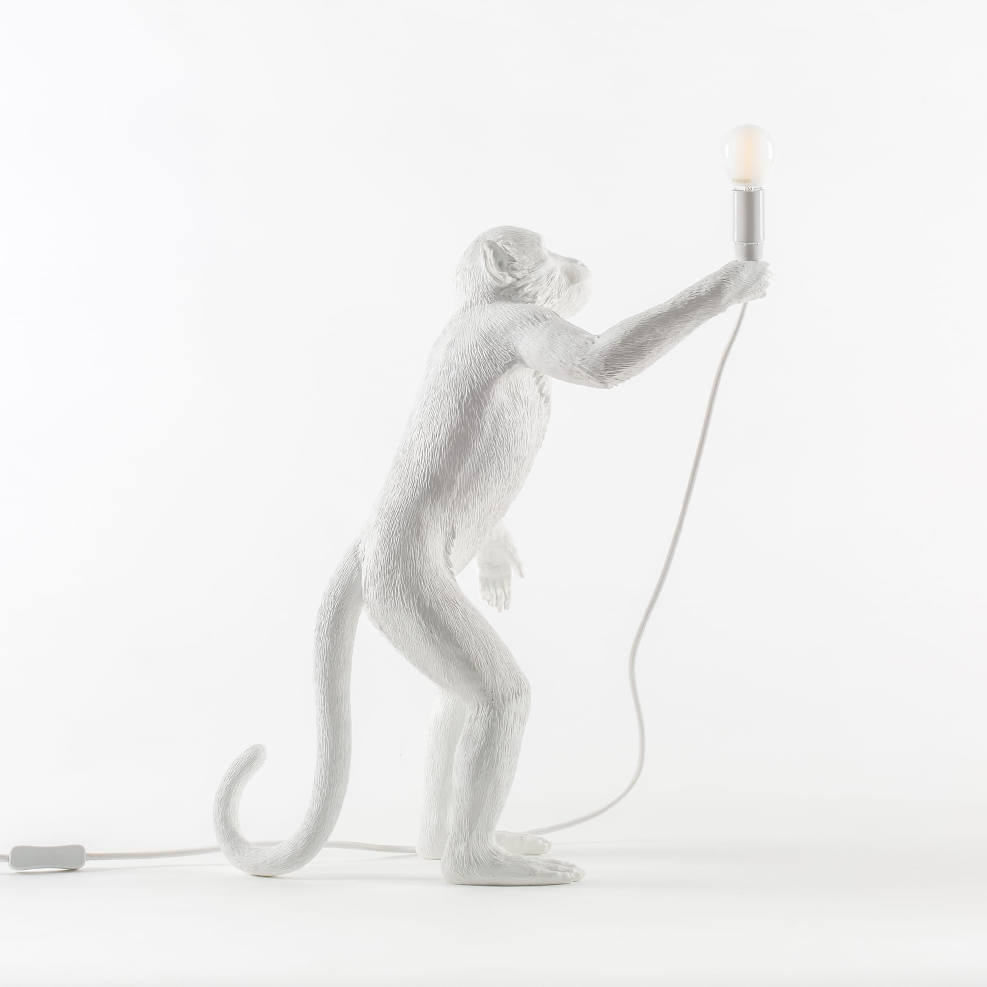настольная лампа monkey lamp outdoor standing seletti