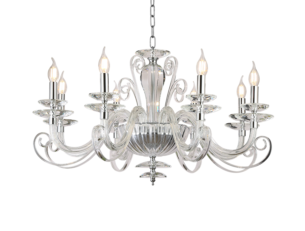 подвесная люстра newport annabelle 8578/c chrome м0070813