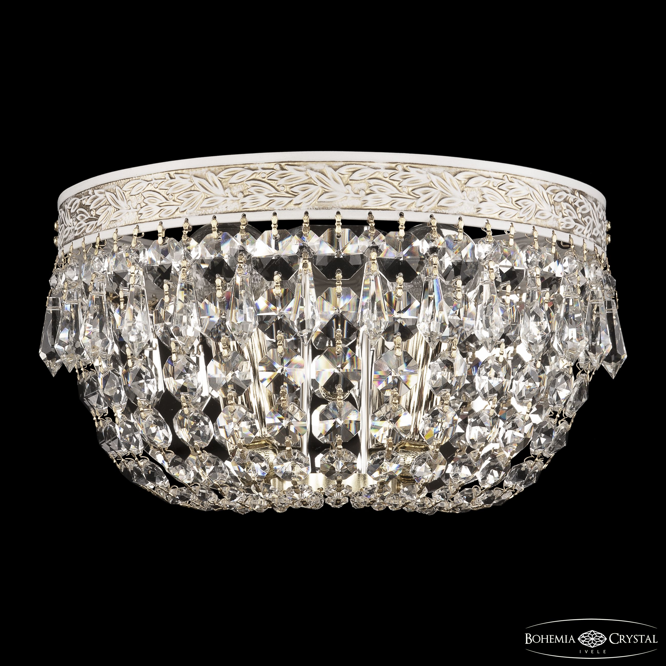 настенный светильник bohemia ivele crystal al19011b/25ol wmg