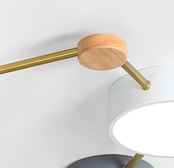 потолочная люстра lightera tizzo le239pl-3wg