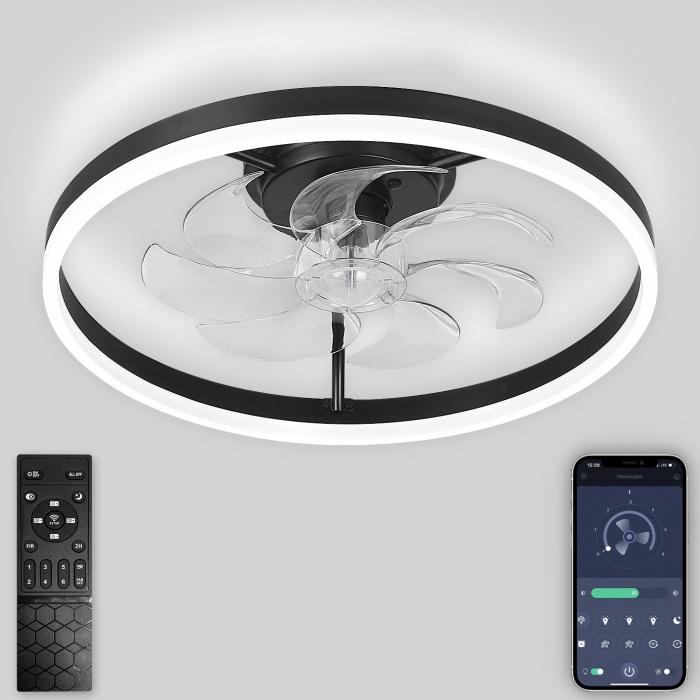 люстра-вентилятор natali kovaltseva ledfan led lamps 81490