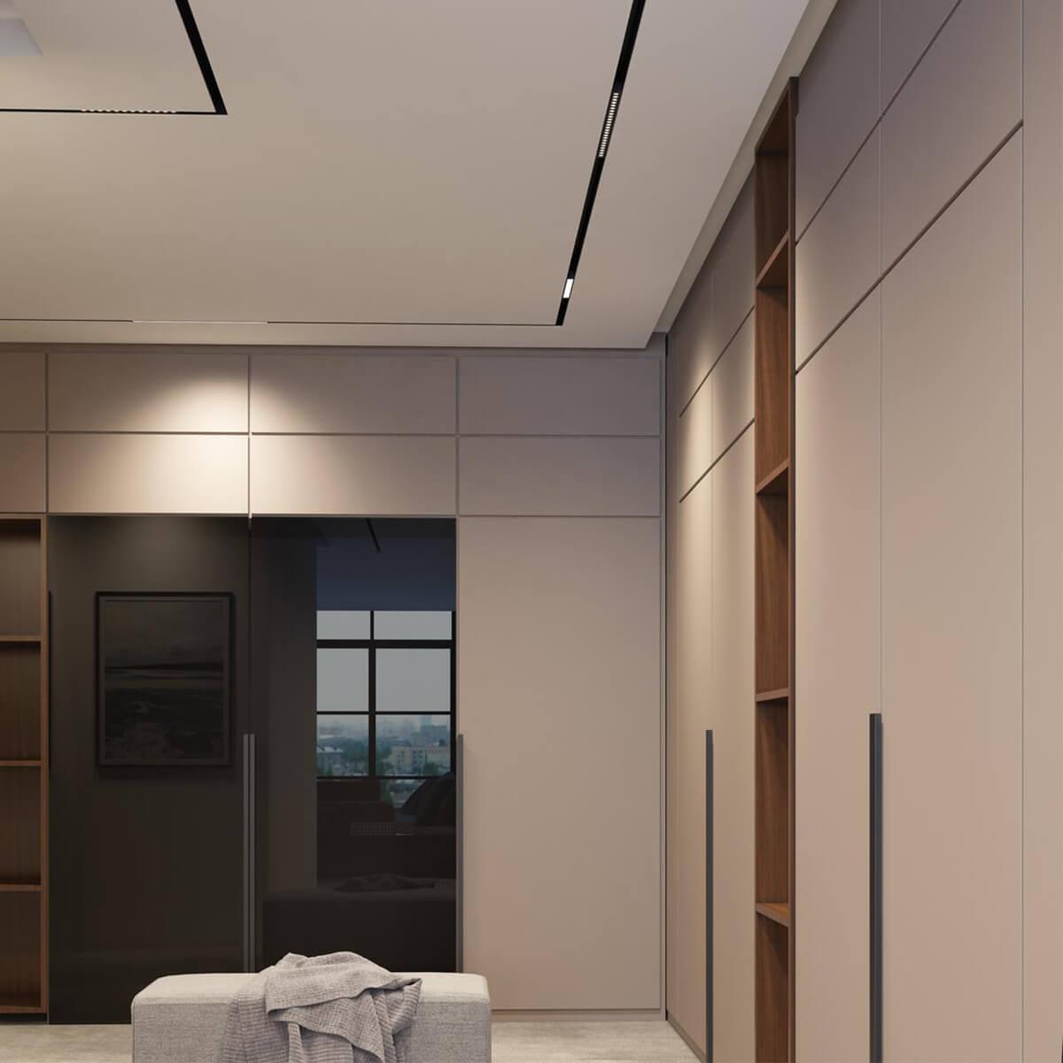 трековый светодиодный светильник novotech shino flum 358622