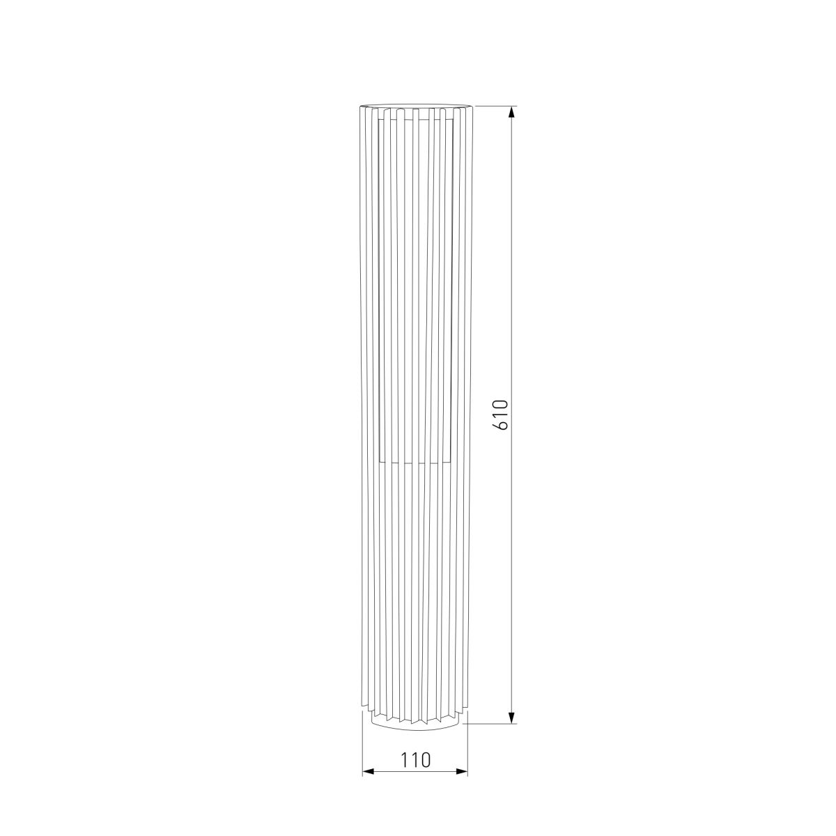 ландшафтный светильник elektrostandard entero 35189/f черный 4690389219320 a072080