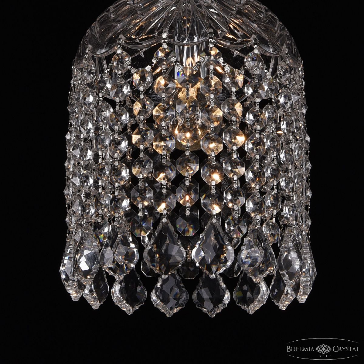 подвесной светильник bohemia ivele crystal al16781/16 wmn leafs